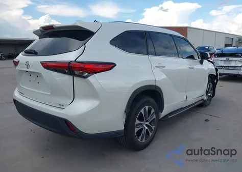 2021 Toyota Highlander Xle from USA, damaged, VIN 5TDGZRAH5MS520338